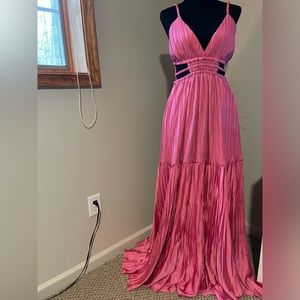 Jonathan Simkhai Liz Maxi Dress in Pink